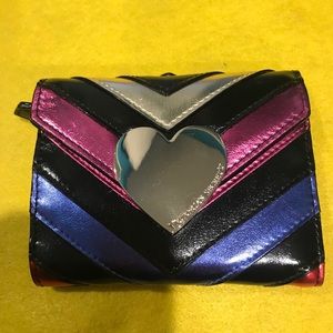 Victoria’s Secret Metallic Heart Wallet